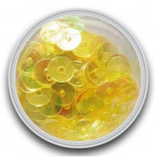 Sequins Crystalina Yellow 0,5 gram 